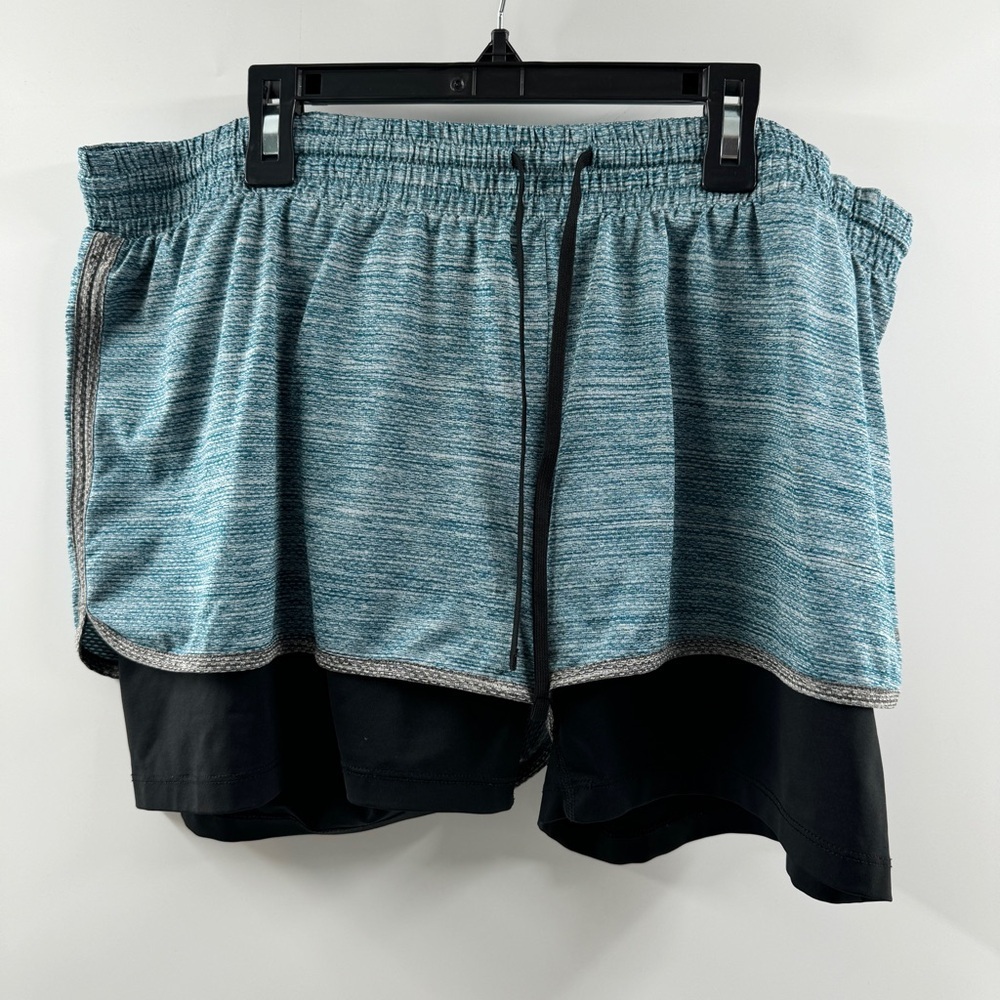 Champion Duo Dry Double-Layer Running Shorts Size XXL